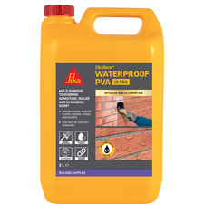 Everbuild SIKABOND Waterproof PVA | Adhesive and Sealer - 5L