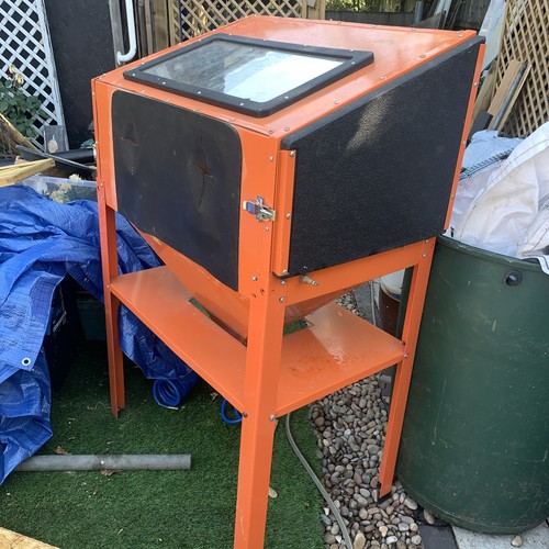 Shot blasting cabinet - blasting,