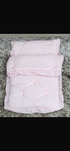 Baby footmuff pink pushchair - baby,