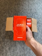 1x Jura Single Malt Whisky Nosing Tasting Glencairn Glass In Box Christmas Gift