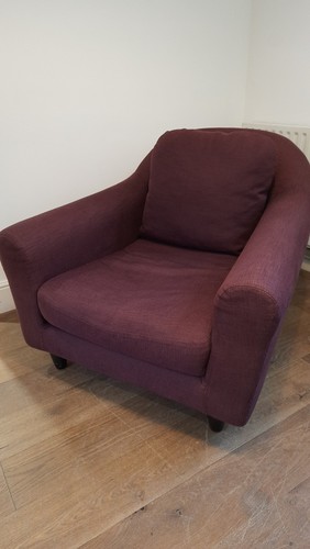 Habitat armchair pre loved - armchair,, pre-loved