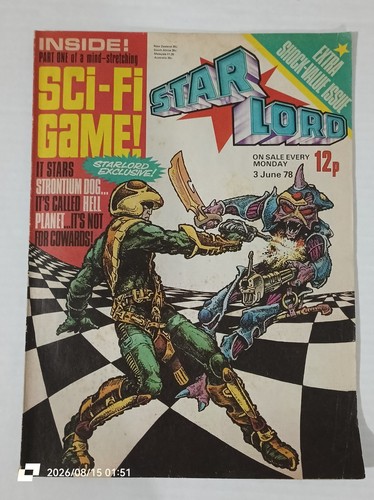 Starlord comic 3 - starlord, june