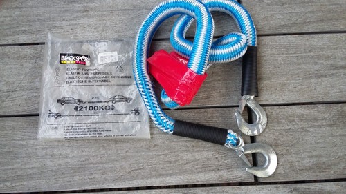 Elasticated tow rope - elasticated, with