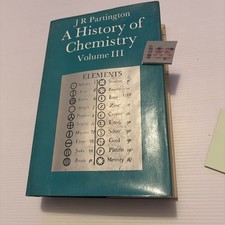 A History of Chemistry, Volume