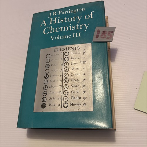 History chemistry volume - of, chemistry,