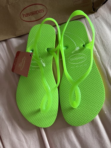 Havaianas kids luna neon green - kids,