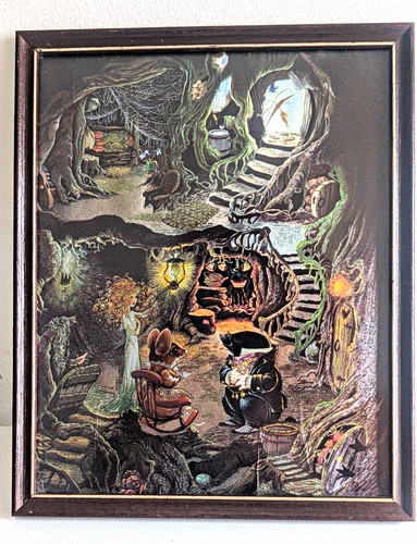 Wooden framed vintage - wooden, dufex