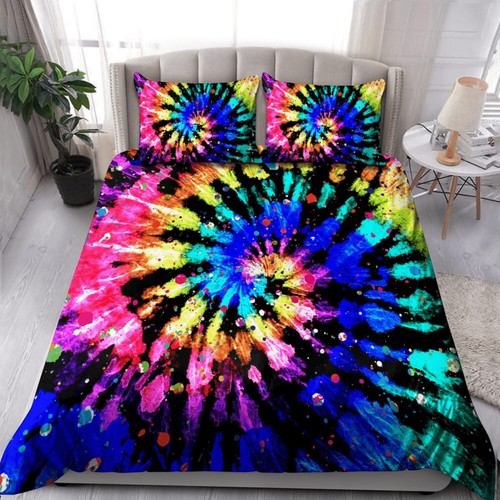 Tie dye quilt cover duvet - tie,