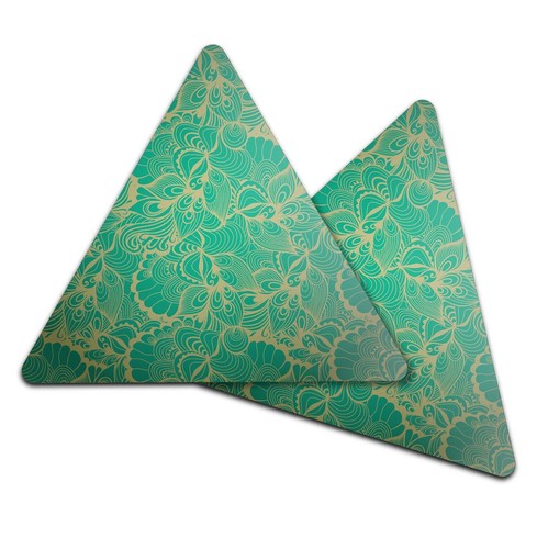 Triangle coaster vintage - triangle,