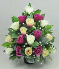 Artificial silk flower