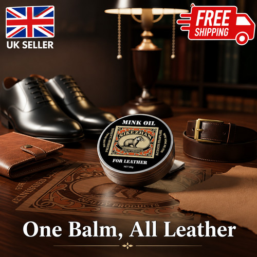 Mink oil leather conditioner - oil,
