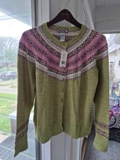 Womens Fair Isle Cardigan