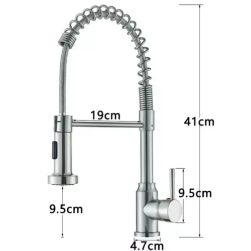Monobloc silver kitchen sink - kitchen,