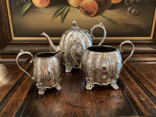 Antique 19thc silver plated - antique,