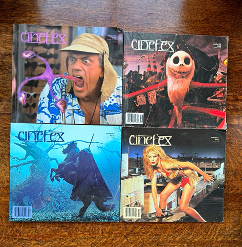 Cinefex magazine lot - cinefex,
