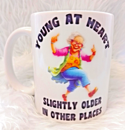 Novelty mug young - young, heart