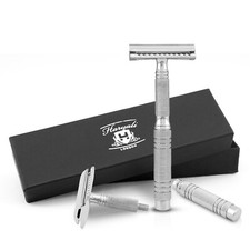 Men Shaving DE Safety Razor Classic Vintage Travel Razor for Wet Shaving UK