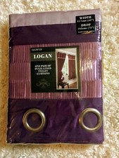 FULLY LINED CURTAINS ONE PAIR