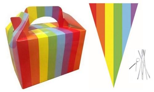 Rainbow party food - rainbow,