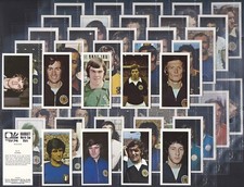 BARRATT BASSETT-FULL SET- WORLD CUP STARS 1974 (50 CARDS) FOOTBALL JOHAN CRUYFF