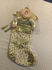 Christmas Angel Stocking