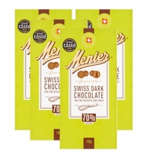 Menier Swiss Dark Chocolate 100g 70% Cocoa For Fine Desserts and Cakes