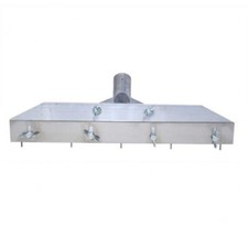 Pin leveller screed rake - pin, for