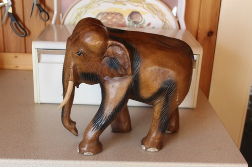 Elephant large wooden