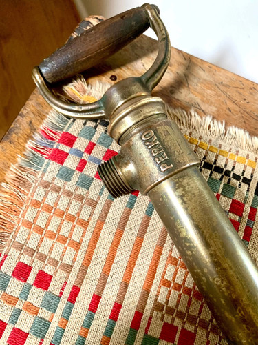 Antique brass perko bilge - antique,