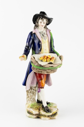 German porcelain apple - german,