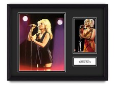 Debbie Harry Hand Signed 16x12