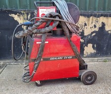Lincoln Electric IdealArc CV 420 MIG Welder inc. Wire Feeder & Extension Cable