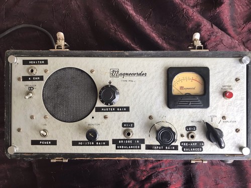 Magnecorder pt6 microphone - pt6-j,