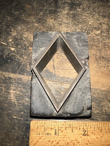 Print blocks diamond shape - print,