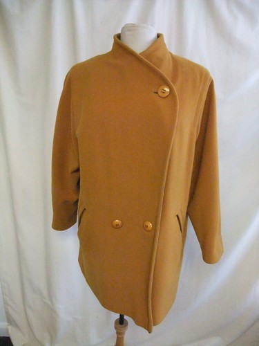 Ladies coat mustard - ladies,
