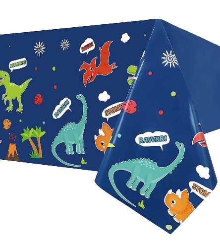 Dinosaur party tablecloth - tablecloth, 2