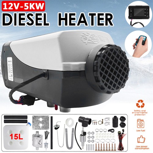 12v air diesel - night, heater