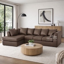 Large XXL Corner Sofa 5 Seater
