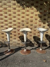 Job Lot Of Three Vintage Tulip Adjustable Bar Stools