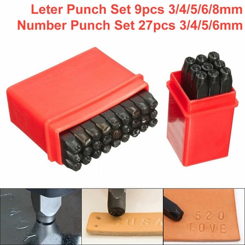 Number letter punch set - letter,