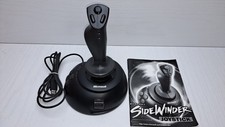 Microsoft Side Winder Joystick X05-92626 Tested Working Flight Simulator PC USB