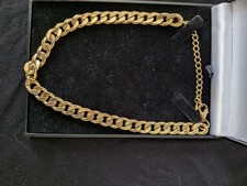 Gold Tone Chain Choker