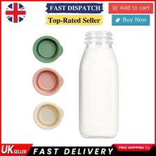 MOOPOPS - Mixed of reusable silicone 1 pint milk bottle tops