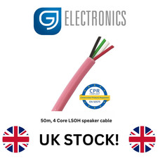 4 core speaker cable LSOH