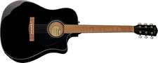 FENDER CD60SCE BLACK