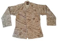 Genuine USMC Desert MARPAT Camouflage Combat Jacket MCCUU - Medium Long