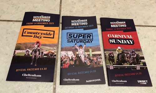 Cheltenham race cards 14th - cheltenham,