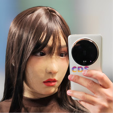 Silicone Female Realistic Head