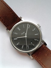 Stowa Antea Museum Edition black German bauhaus automatic watch