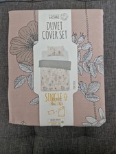 Pink Floral Single Bed Duvet